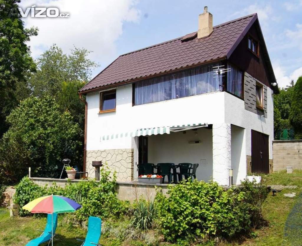 Zděná chata Butov - Přehrada Hracholusky + zahrada