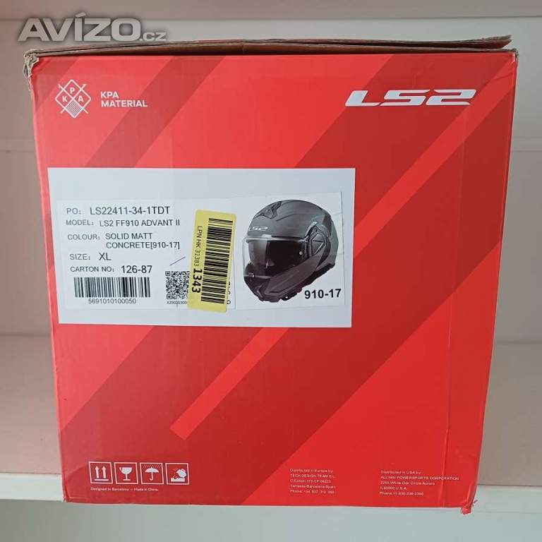 Foto inzerátu Silniční přilba Ls2 Advant II Solid