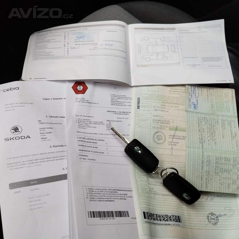 Foto inzerátu Škoda Fabie 1.2htp 2012 101tkm.