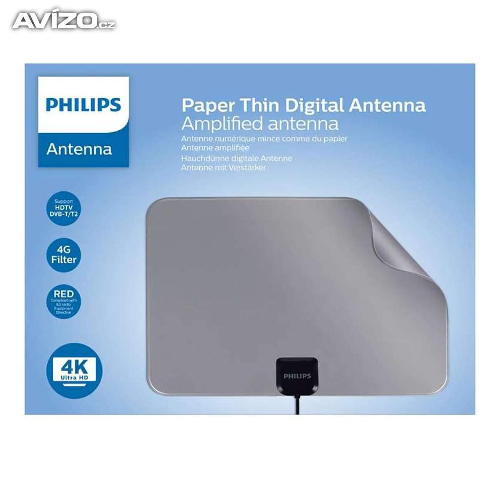 NOVÁ anténa Philips zesilená