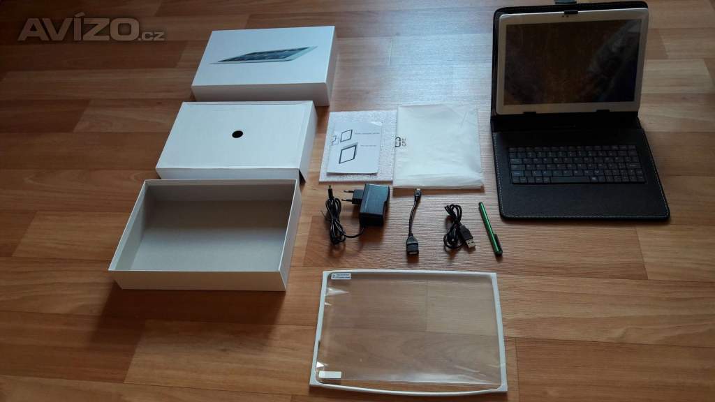 Foto inzerátu Prodám NOVÝ TABLET 10´´ s KLÁVESNICI - KRÁSNÝ