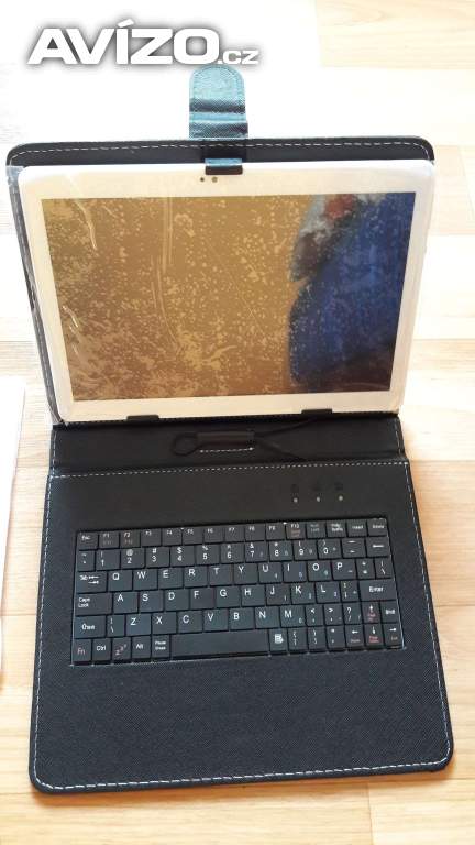 Foto inzerátu Prodám NOVÝ TABLET 10´´ s KLÁVESNICI - KRÁSNÝ