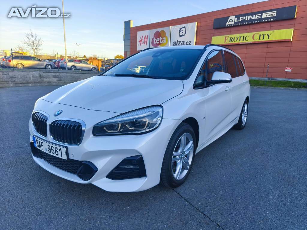 BMW 2 216d,GT M paket,1.maj,naj.pouze 69 TKM,garážov.,DPH