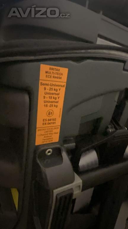 Foto inzerátu Autosedačka Volvo, 9-25kg