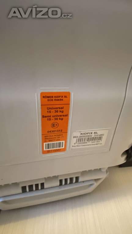 Foto inzerátu Autosedačka Volvo 15-36kg,  Top stav