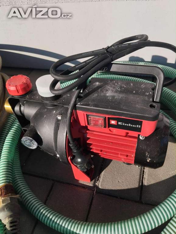 Foto inzerátu Zahradní čerpadlo, nové + sací hadice a 25m hadice 3/4