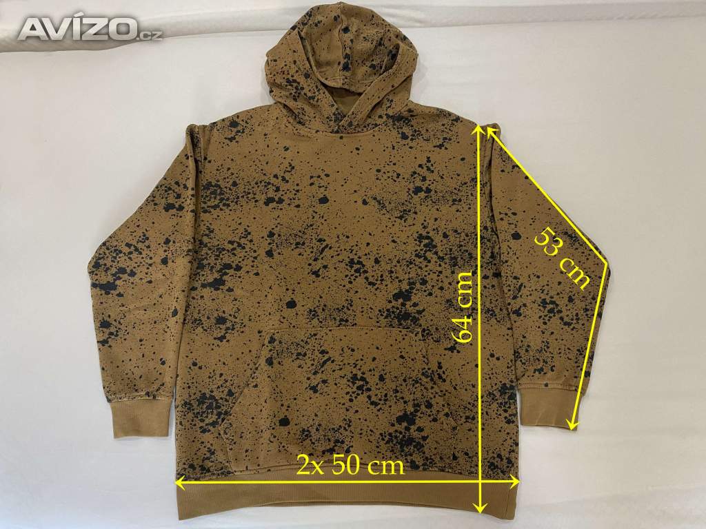 Foto inzerátu Bavlněná mikina H&amp;M s kapucí, vel. 170 EUR - 14+