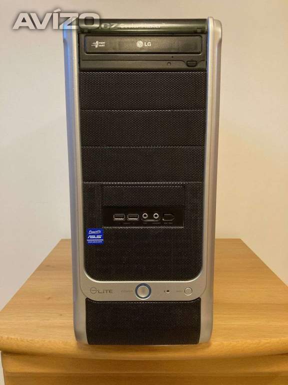 PC Intel Core2Quad Q6600 MidiTower 100% stav a funkčnost