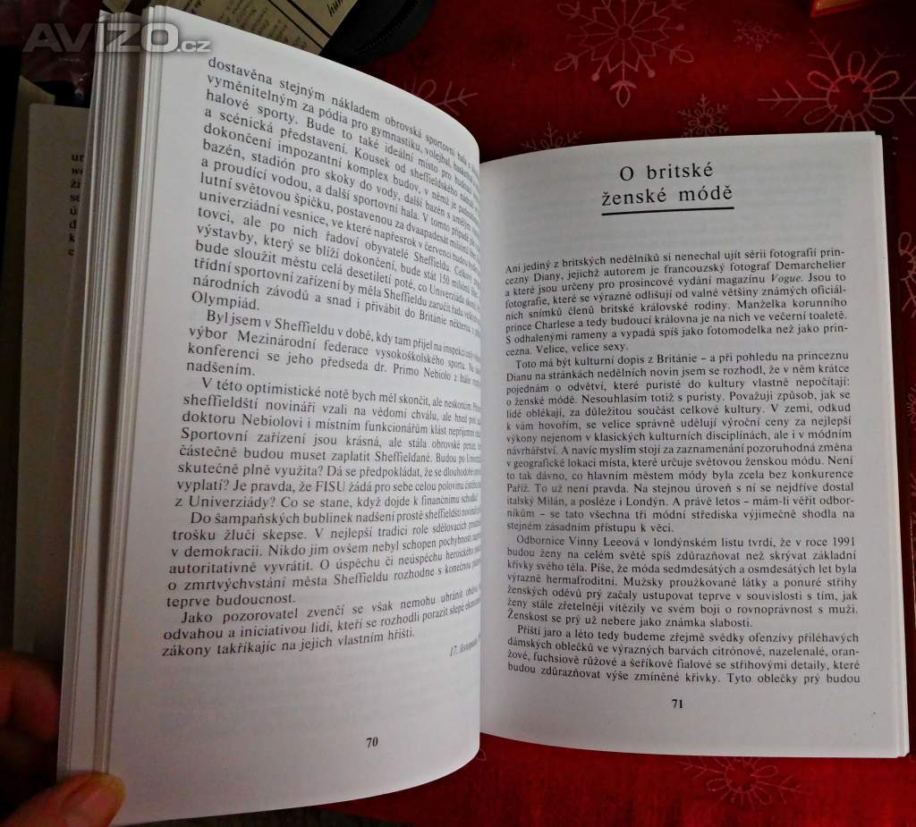 Foto inzerátu MOJE BRITÁNIE : PŘÍBĚHY, FEJETONY A POZNÁMKY Z LET 1990-1992