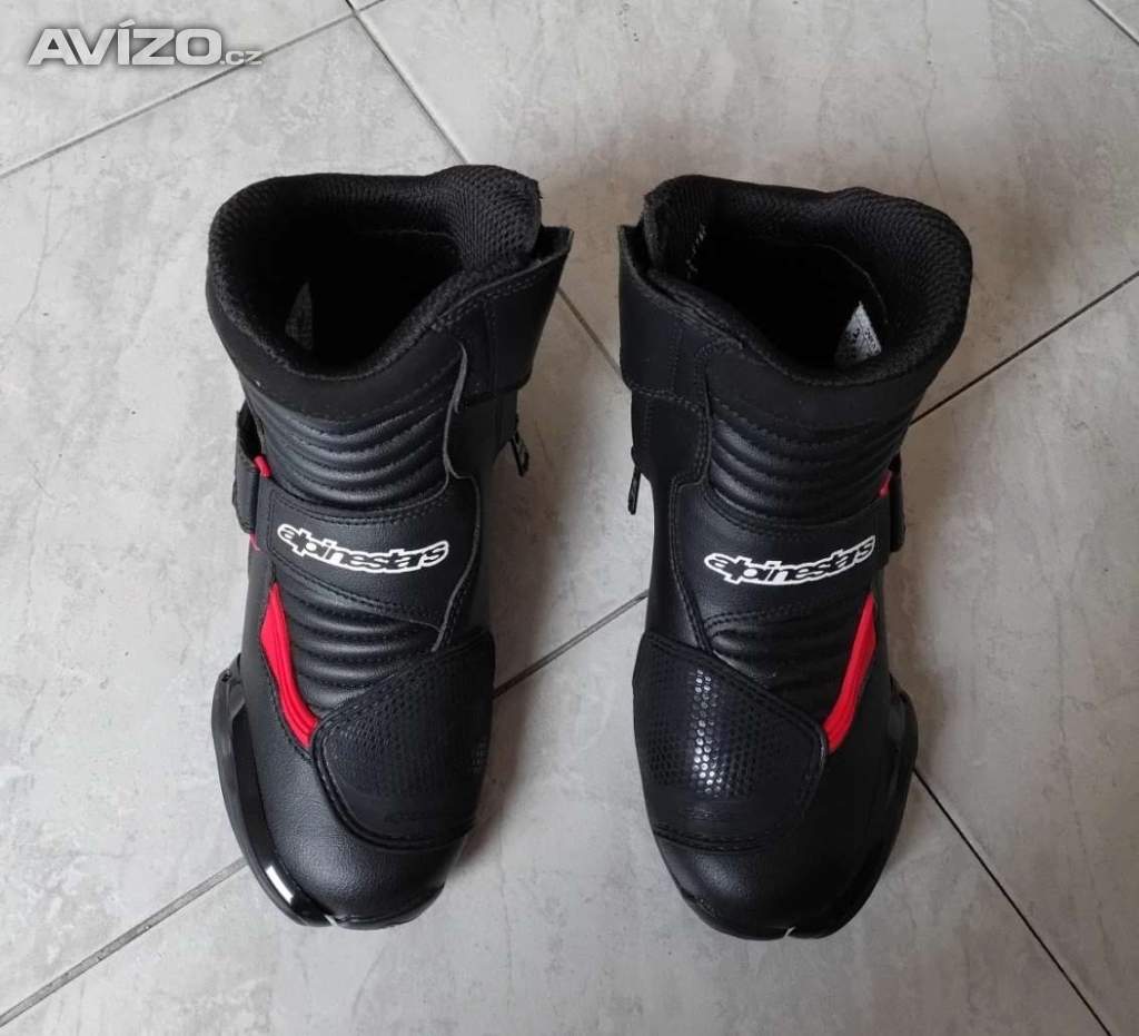 Kotníkové moto boty Alpinstars SMX1