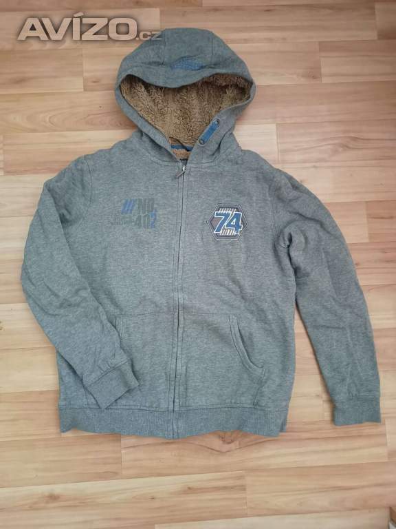 Mikina s kožíškem, vel. 164