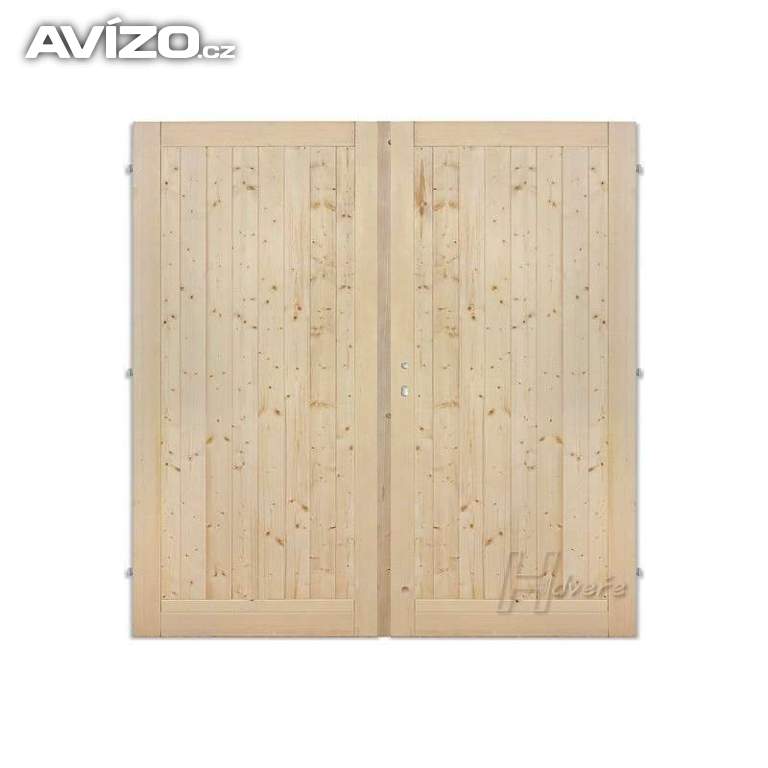 H dveře 180cm KOMPLET dvoukřídlé dveře
