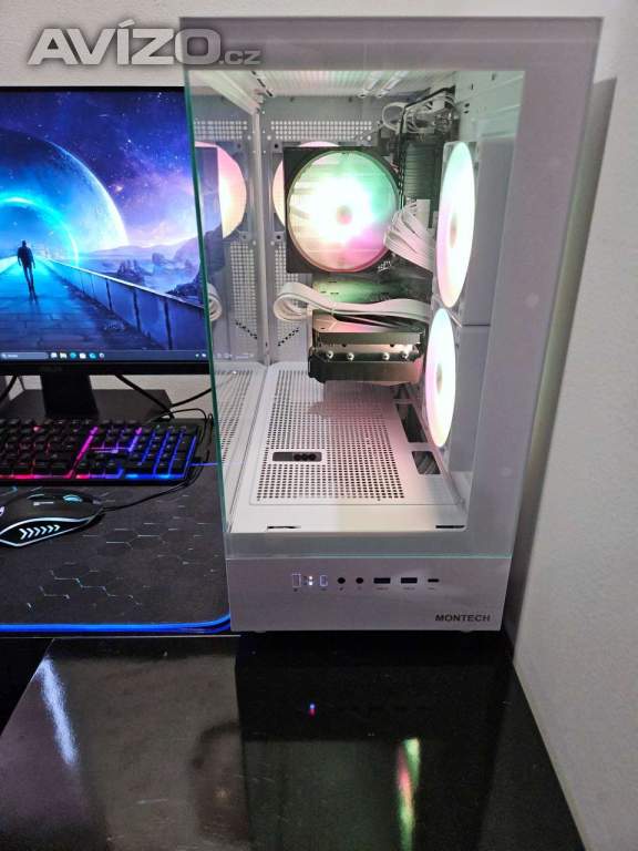 Foto inzerátu 🔥 Herní PC RTX 3070 | Ryzen 7 5700 | 32GB RAM | 1TB NVMe | ARGB | WiFi | NOVÉ