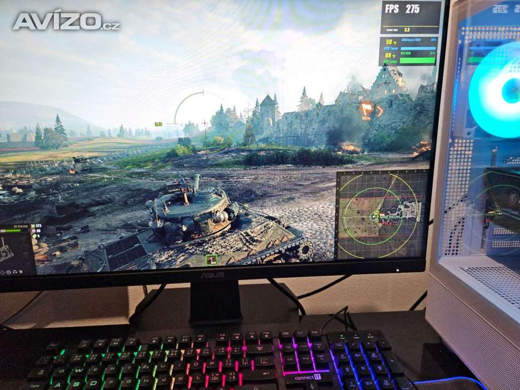 Foto inzerátu 🔥 Herní PC RTX 3070 | Ryzen 7 5700 | 32GB RAM | 1TB NVMe | ARGB | WiFi | NOVÉ