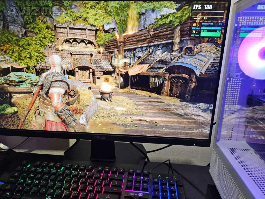 Foto inzerátu 🔥 Herní PC RTX 3070 | Ryzen 7 5700 | 32GB RAM | 1TB NVMe | ARGB | WiFi | NOVÉ