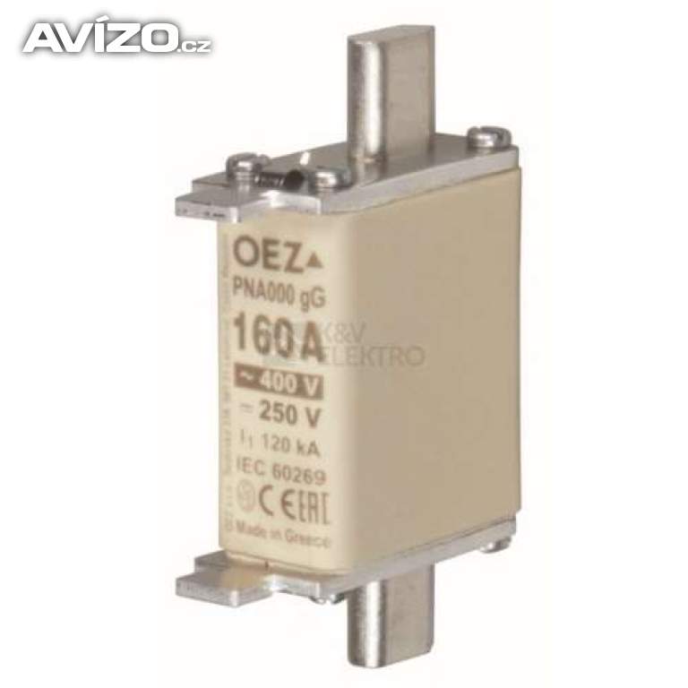 Foto inzerátu Koupím nožové pojistky PN OO PN OOO l00A 125A ,160A,