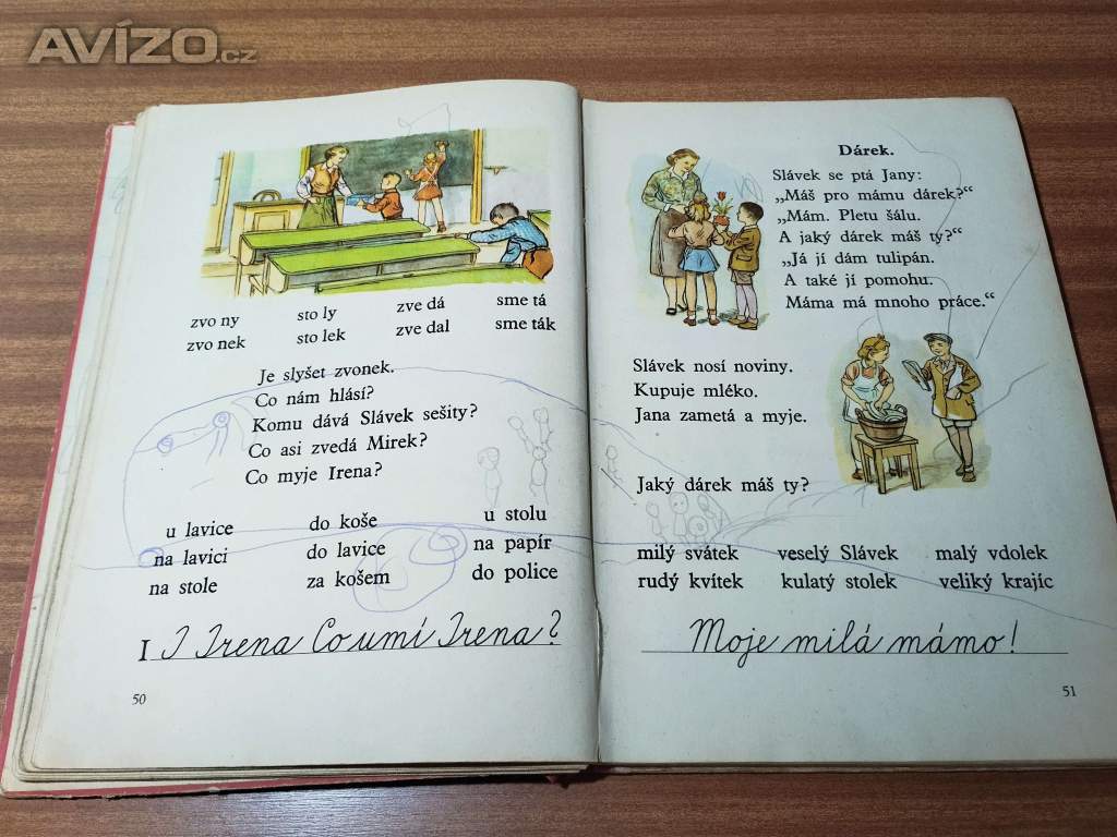 Foto inzerátu Slabikář 1955