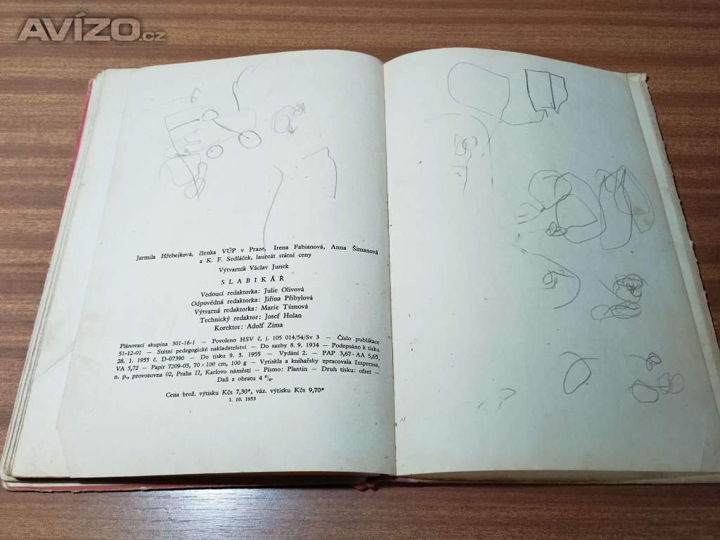 Foto inzerátu Slabikář 1955