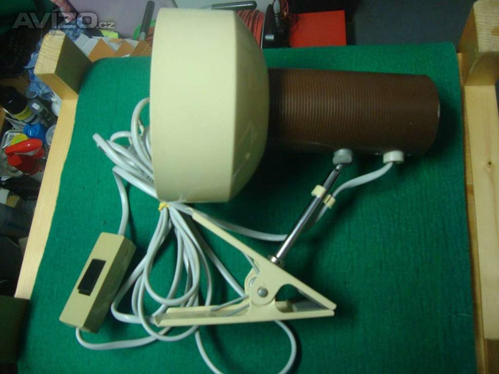 Foto inzerátu Retro lampa lampička klip skřipec na stůl NAPAKO Hůrka