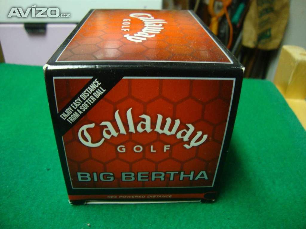 Foto inzerátu Golfové míčky Callaway Big Bertha nové v krabičce 12ks