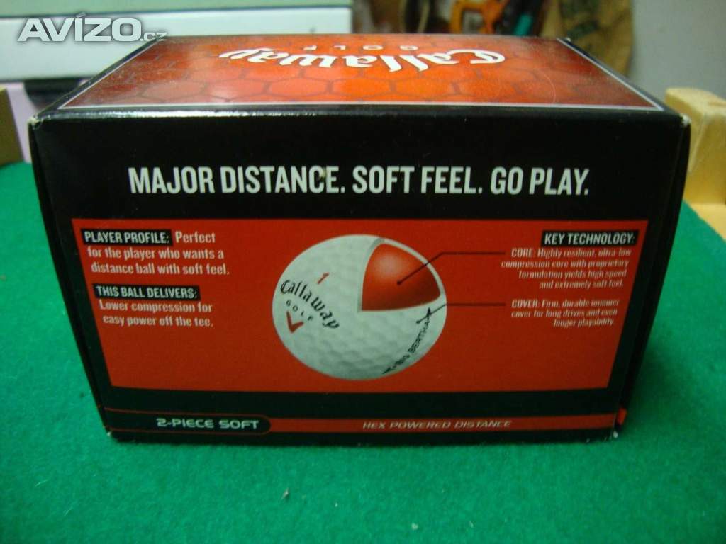 Foto inzerátu Golfové míčky Callaway Big Bertha nové v krabičce 12ks