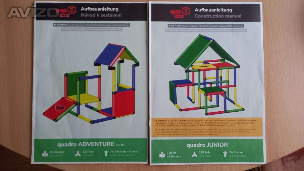 Prolézačky pro děti.