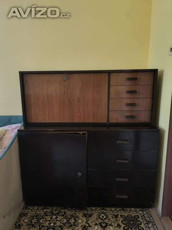 Starožitná skříňka - sekretář