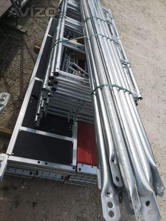 Foto inzerátu Plettac štítové lešení – nové zboží, pevná ocel 10,30 X 12,50