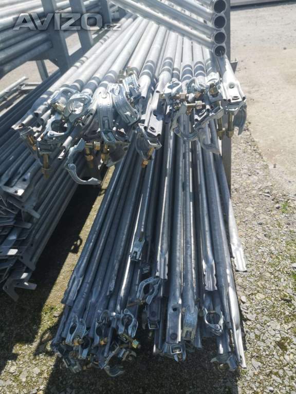 Foto inzerátu Nové ocelové lešení fasádní BAUMANN – rychlá dodávka! 6,3 X 9,21 = 58 M2