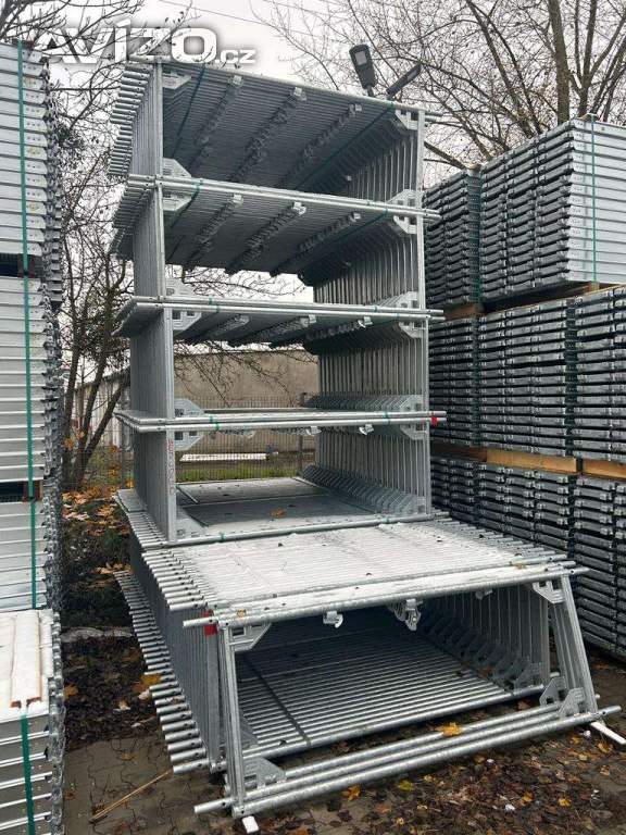 Foto inzerátu Nové ocelové lešení fasádní BAUMANN – rychlá dodávka! 6,3 X 9,21 = 58 M2