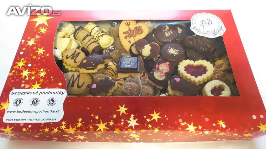 BEZLEPKOVÉ CUKROVÍ (BEZ LAKTÓZY, KASEINU)