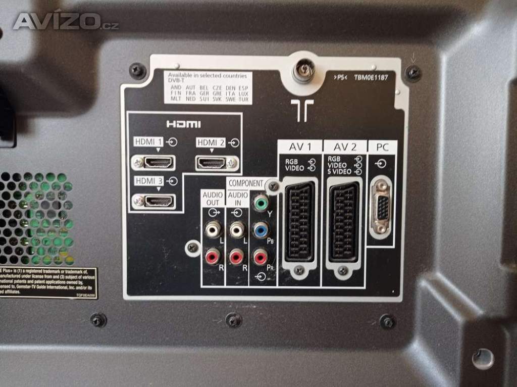 Foto inzerátu Plazma TV Panasonic TH-42PX80E