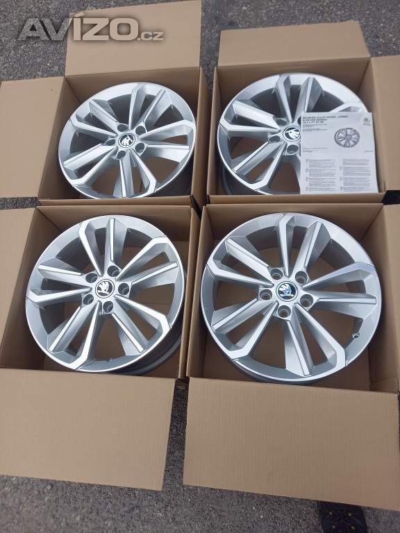 Foto inzerátu Škoda Octavia IV(RS)- 17 NOVÉ orig.ALU disky 7x17,5x112
