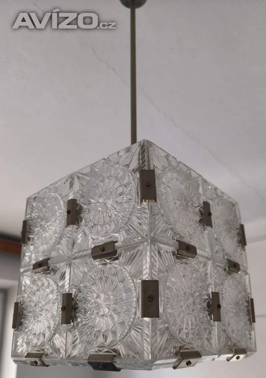 Foto inzerátu Designový lustr kostka Kamenický Šenov