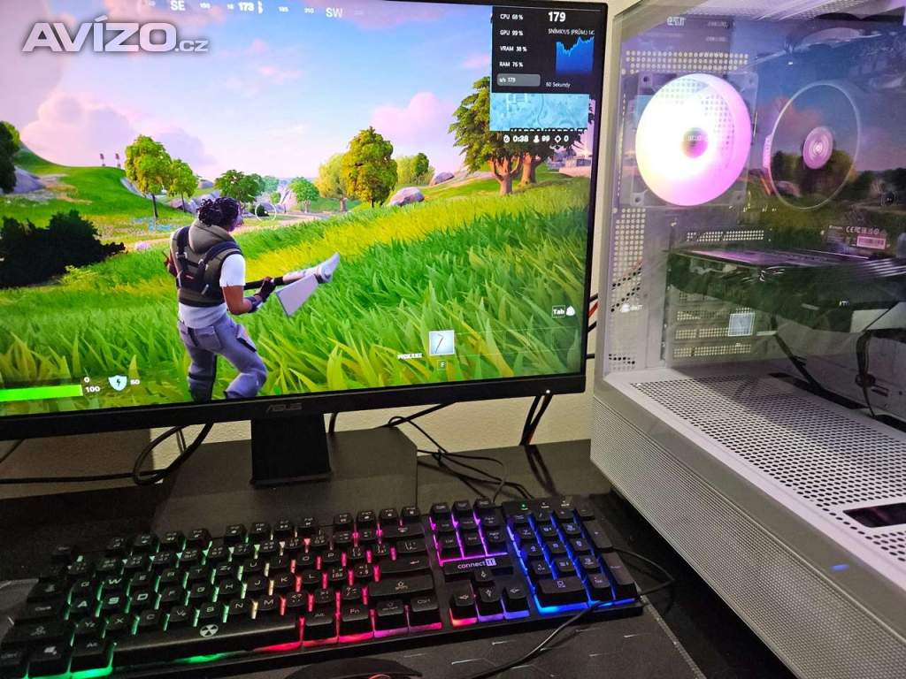 Foto inzerátu 🔥 Herní PC Ryzen 5 | GTX 1660 SUPER | 16GB RAM | 1TB SSD | ARGB | WiFi | NOVÉ