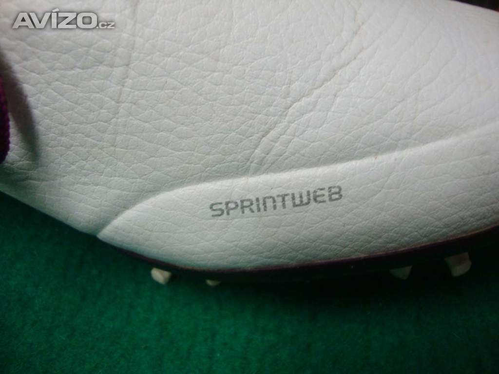 Foto inzerátu Dámské boty na golf Adidas Adizero bílo-fialové vel.42 pěkné