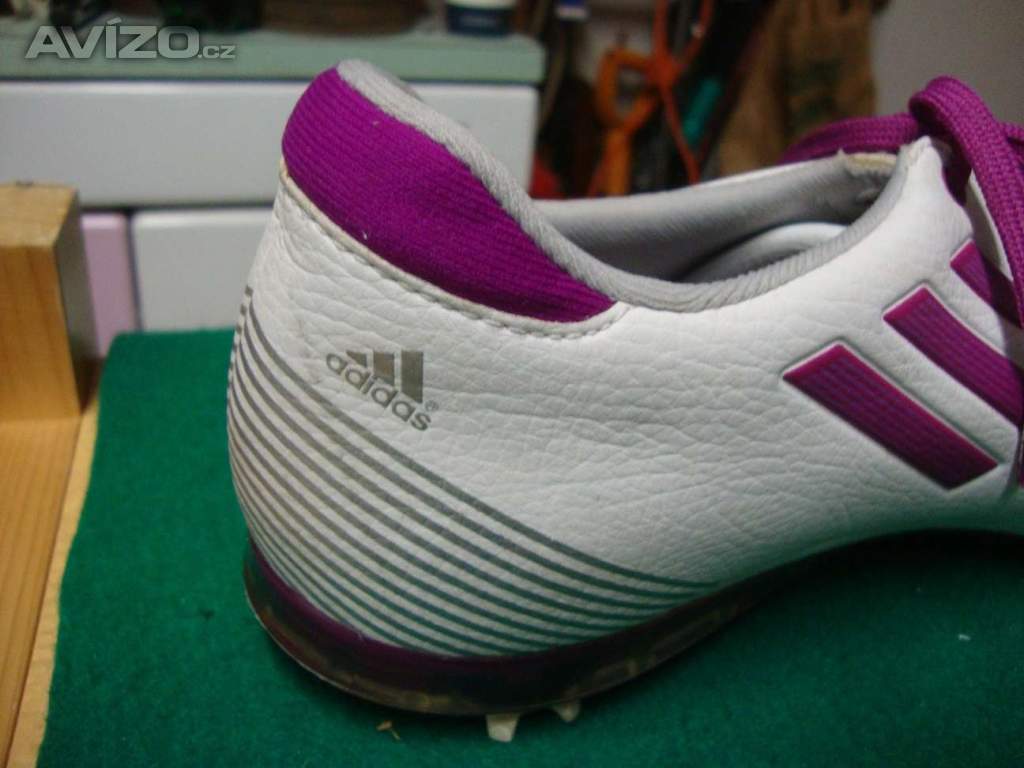 Foto inzerátu Dámské boty na golf Adidas Adizero bílo-fialové vel.42 pěkné