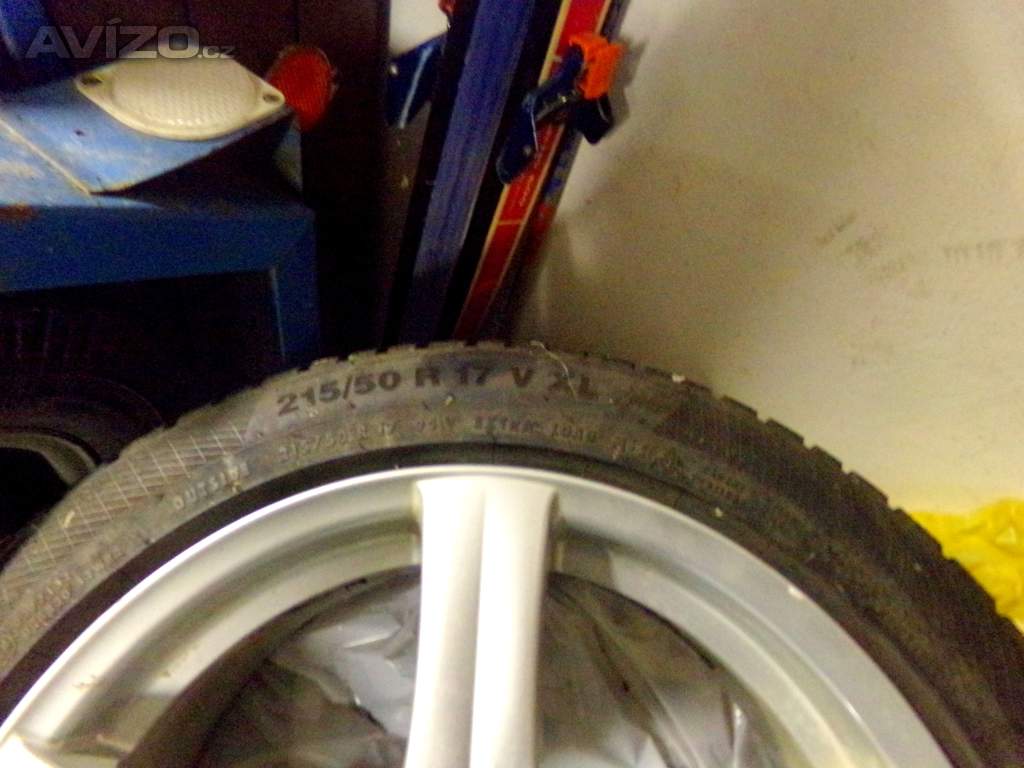 Foto inzerátu alu kola s pneumatikami