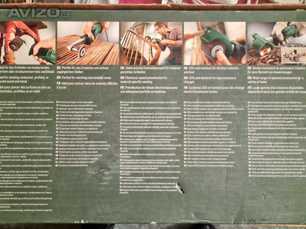 Foto inzerátu BOSCH Texoro Brusný váleček 250 W 06033B5100