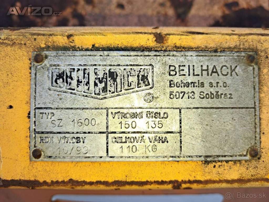 Foto inzerátu Beilhack čelní otočný smeták