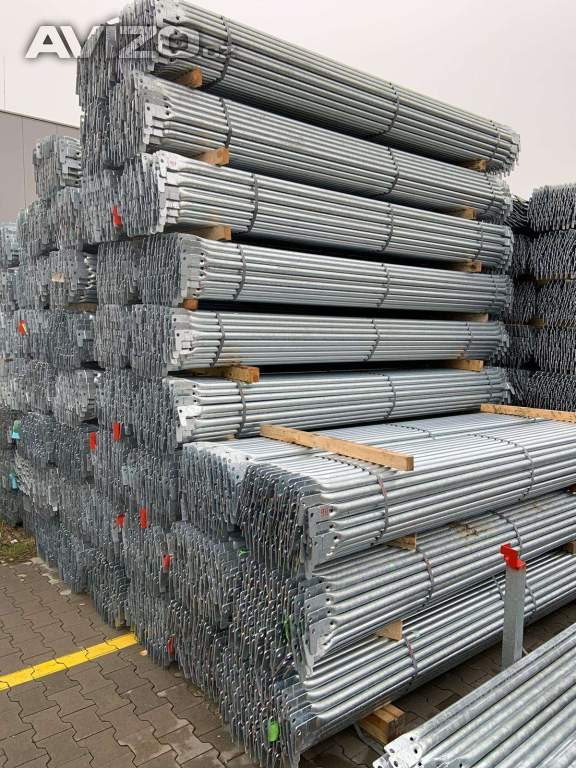 Foto inzerátu Fasádní lešení BAUMANN a LAYHER – nové, robustní, ocelové 4,3 X 18,42