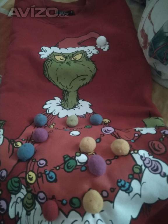 Prodám novou mikinu grinch