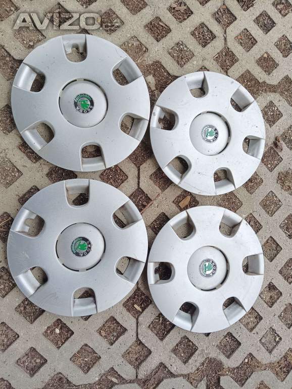 POKLICE ŠKODA ORIGINAL 13 KOLA-BEZ ZÁVAD-PLNĚ FUNKČNÍ