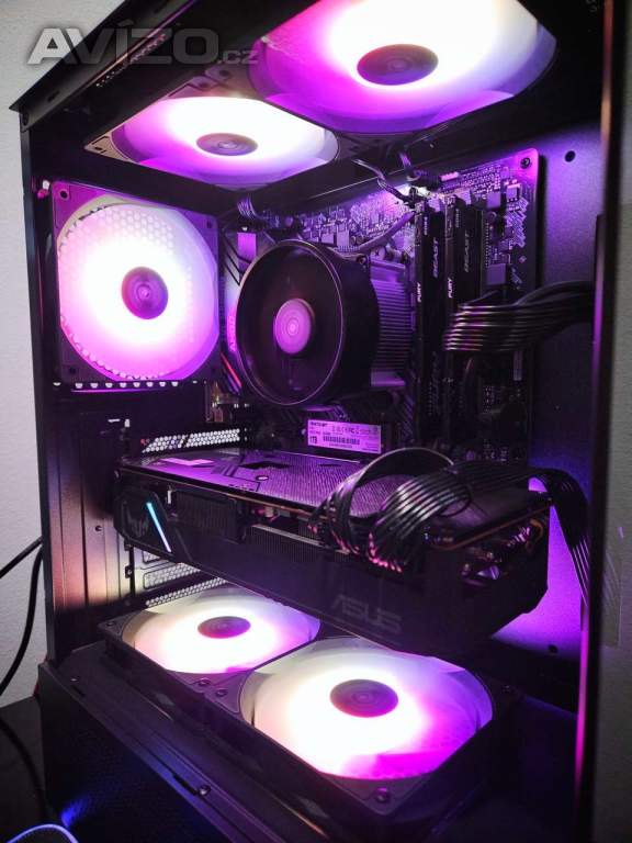 Foto inzerátu 🔥 Herní PC Ryzen 5 | RX5700XT | 16GB RAM | 1TB SSD | WiFi | ARGB | NOVÉ