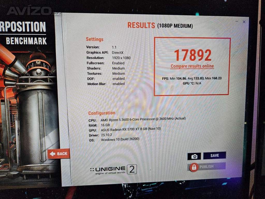 Foto inzerátu 🔥 Herní PC Ryzen 5 | RX5700XT | 16GB RAM | 1TB SSD | WiFi | ARGB | NOVÉ