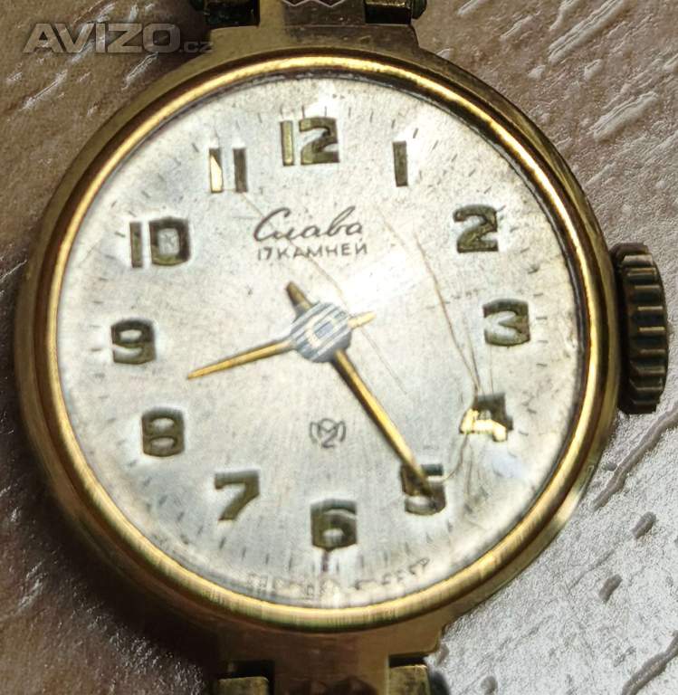 Dámské sovětské hodinky Slava