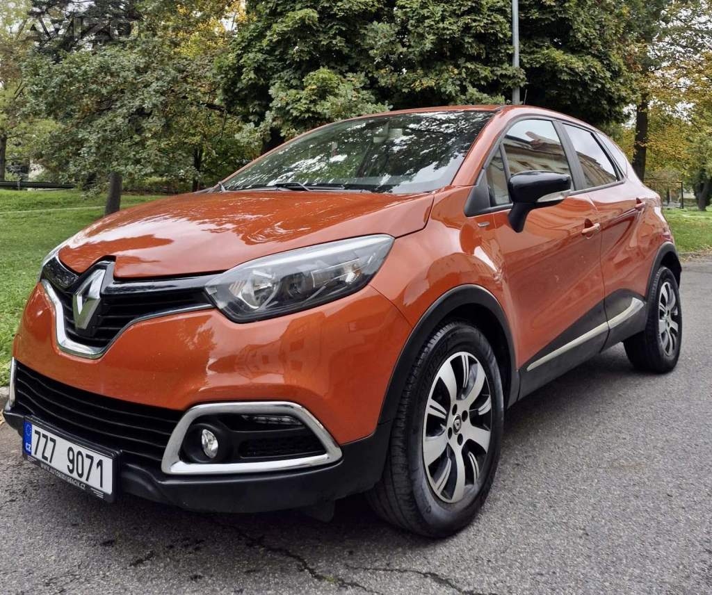 Renault Capture 1.5 dCi, 66 kW, tempomat, parkovací senzory