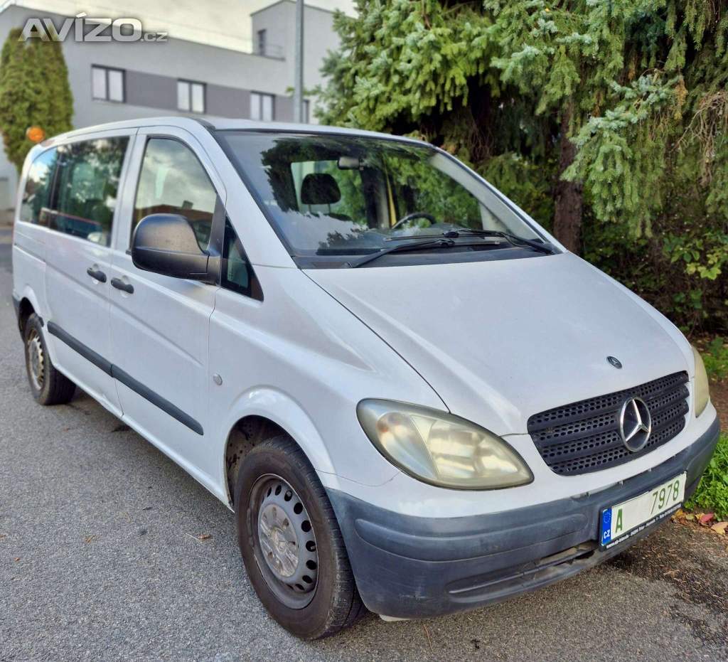 Mercedes-Benz Vito 2.2 CDI, 9 míst, Tažné, Nová STK