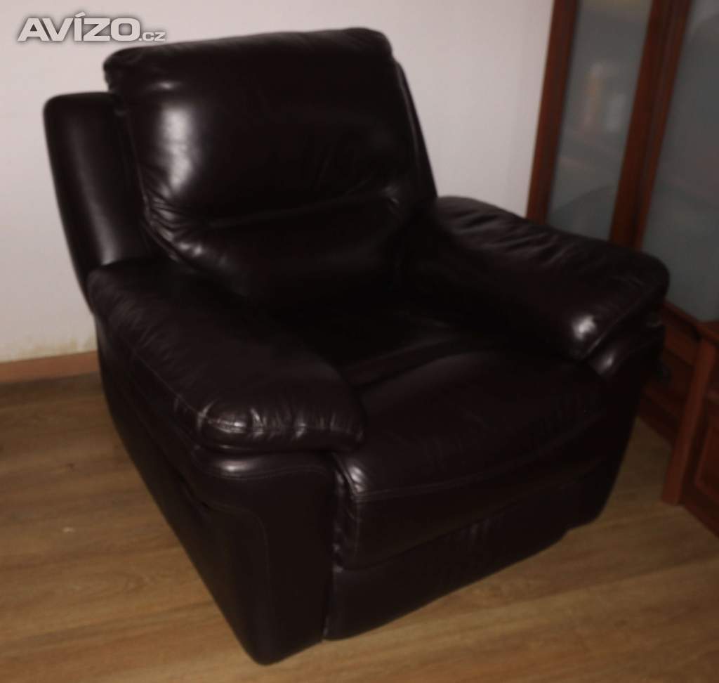 Prodám kožené křeslo
