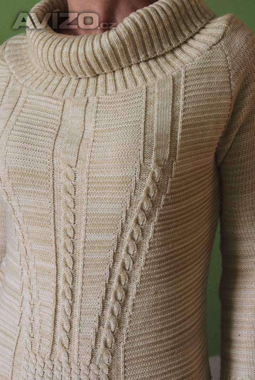 Foto inzerátu Melírovaný dlouhý svetr Parisian M-L